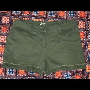 Olive Green shorts